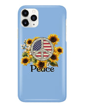 Load image into Gallery viewer, Peace Sign Sunflower Birthday Gift For Girls Phone case
