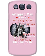 Load image into Gallery viewer, October Man Son Of God Birthday Meaningful Gift For Men Phone case
