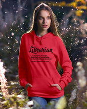 Load image into Gallery viewer, Librarian Keeper Of Books Guardian Of Knowledge Custom Gift For Librarian Hoodie