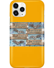 Load image into Gallery viewer, Do What Makes You Happy With Bats Gift For Girls Phone case
