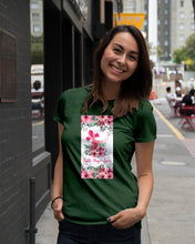 Load image into Gallery viewer, Lovely Phone Case With Pink Flowers Faith Hope Love Gift For Cancer Patients Ladies Tee