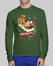 Load image into Gallery viewer, Baseball Xmas Sleigh Loading Gift For Baseball Lovers Unisex Long Sleeve