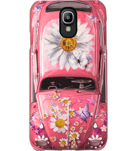 Load image into Gallery viewer, Pink Phone Case With Flowers And Butterfly Gift For Pink Lovers Phone case