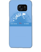 Load image into Gallery viewer, Pinpoint The Location In The Space Blue Phone case