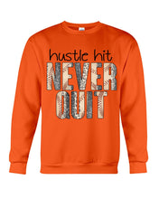 Load image into Gallery viewer, Baseball Hustle Hit Never Quit Gift For Lovers Sweatshirt