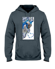 Load image into Gallery viewer, Magical Gray Couple African Parrot Gift For Bird Lovers Hoodie