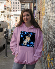 Load image into Gallery viewer, Lovely Phone Case Twinkling Blue Heart Gift For Goat Lovers Hoodie