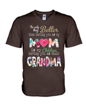 Load image into Gallery viewer, The Only Thing Better Than Having You As Mom Special Custom Design Guys V-Neck