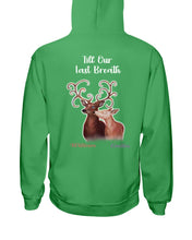 Load image into Gallery viewer, Custom Name Deers Gift For Boyfriend Till Our Last Breath Hoodie