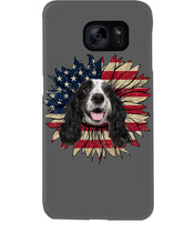 Load image into Gallery viewer, English Cocker Spaniel US Sunflower Gift For Dog Lovers Phone case