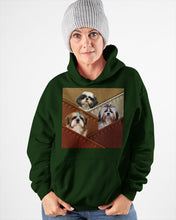 Load image into Gallery viewer, Three Cute Shih Tzu In Bag Gift For Dog Lovers Hoodie