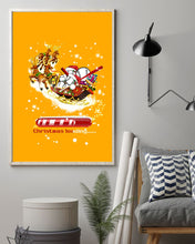 Load image into Gallery viewer, Baseball Xmas Sleigh Loading Gift For Baseball Lovers Vertical Poster