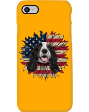 Load image into Gallery viewer, English Cocker Spaniel US Sunflower Gift For Dog Lovers Phone case