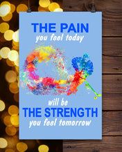 Load image into Gallery viewer, The Pain You Feel Today Will Be The Strength Gift For Women Vertical Poster