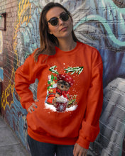 Load image into Gallery viewer, Yorkshire Terrier Loves Drinking Hot Latte Gift For Dog Lovers Sweatshirt