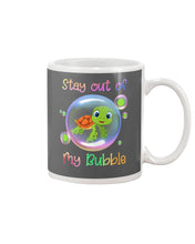 Load image into Gallery viewer, Vintage Funny Stay Out Of My Bubble Gift For Turtle Lovers Mug