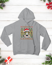 Load image into Gallery viewer, Merry Catmas Cute Funny Gifts Hoodie