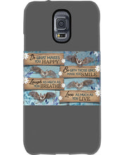 Load image into Gallery viewer, Do What Makes You Happy With Bats Gift For Girls Phone case