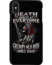 Load image into Gallery viewer, Death Smiles At Everyone Grumpy Old Men Smile Back Gift For Men Phone case
