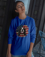 Load image into Gallery viewer, English Cocker Spaniel US Sunflower Gift For Dog Lovers Unisex Long Sleeve
