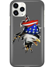 Load image into Gallery viewer, Eagle Giant Scratch USA Flag Gift For Women Phone case