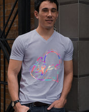 Load image into Gallery viewer, Hope For A Cure Multiple Sclerosis Awareness Guys V-Neck