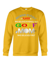 Load image into Gallery viewer, Golf Who Believes In Herself Gift For Sport Lovers Sweatshirt