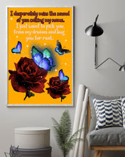 Load image into Gallery viewer, Butterfly Calling My Name Gift For Lover Vertical Poster