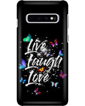 Load image into Gallery viewer, Butterfly Live Laugh Love Gift For Lover Phone case