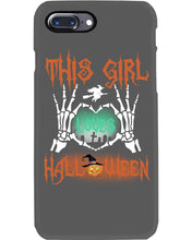 Load image into Gallery viewer, This Girl Loves Halloween Gift For Girls Phone case