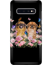 Load image into Gallery viewer, Pekingese With Peonies Gift For Dog Lovers Phone case