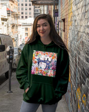Load image into Gallery viewer, Embroidery Machine Flower Special Custom Design For Girls Hoodie