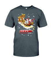 Load image into Gallery viewer, Baseball Xmas Sleigh Loading Gift For Baseball Lovers Guys Tee