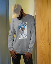 Load image into Gallery viewer, Magical Gray Couple African Parrot Gift For Bird Lovers Unisex Long Sleeve