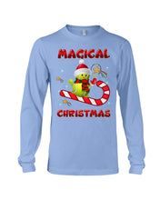 Load image into Gallery viewer, Tennis Players Magical Christmas Snowman Gift For Women Unisex Long Sleeve