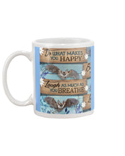 Load image into Gallery viewer, Do What Makes You Happy With Bats Gift For Girls Mug