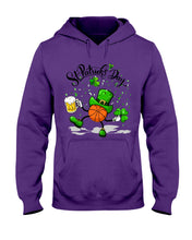 Load image into Gallery viewer, Basketball Saint Patrick's Day Gift For Basketball Lovers Hoodie
