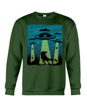 Load image into Gallery viewer, UFA Dinosaur T Rex Sky Full Of Stars Sweatshirt