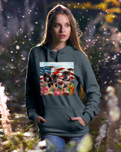 Load image into Gallery viewer, American Flag Sky Flower German Shepherd Gift For Dog Lovers Hoodie