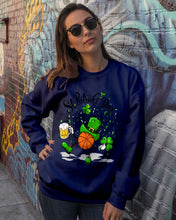 Load image into Gallery viewer, Basketball Saint Patrick's Day Gift For Basketball Lovers Sweatshirt