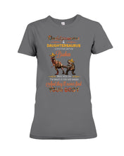 Load image into Gallery viewer, Daddysaurus Daughtersaurus A Bond That Can't Be Broken Ladies Tee