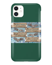Load image into Gallery viewer, Do What Makes You Happy With Bats Gift For Girls Phone case