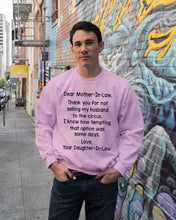 Load image into Gallery viewer, Daughter In Law Gift For Mother In Law I Know How Tempting That Option Was Some Days Sweatshirt