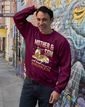 Load image into Gallery viewer, Mother And Son A Bond That Can't Be Broken Sweatshirt
