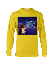 Load image into Gallery viewer, Chihuahua Blue Butterflies Sky Gift For Dog Lovers Unisex Long Sleeve