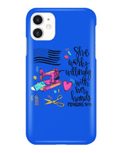 Load image into Gallery viewer, She Works Willingly With Her Hands Gift For Sew Lovers Phone case