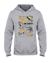 Load image into Gallery viewer, My Only Sunshine Make Me Happy Special Custom Design Hoodie
