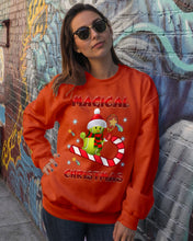 Load image into Gallery viewer, Tennis Players Magical Christmas Snowman Gift For Women Sweatshirt