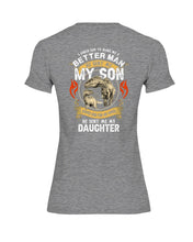 Load image into Gallery viewer, God Sent Me My Son And My Daughter Custom Design Gift For Family Ladies Tee
