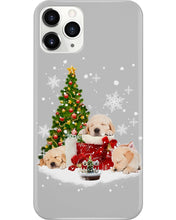 Load image into Gallery viewer, Funny Golden Retrievers Sleep In Red Boots Gift For Dog Lovers Phone case